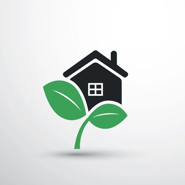 Eco Icon - Maison, Maison — Image vectorielle