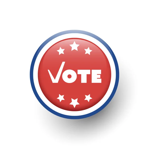 米国投票デザイン コンセプト — ストックベクタ