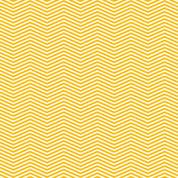 Giallo Zig Zag Linee modello - disegno di sfondo — Vettoriale Stock