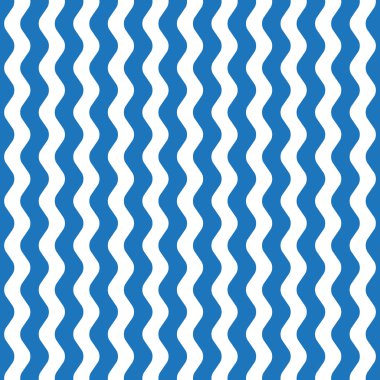 Mavi dalgalı çizgiler desen - arka plan