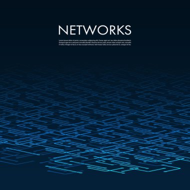 Ağlar, bağlantıları - desen - soyut vektör arka plan Mesh