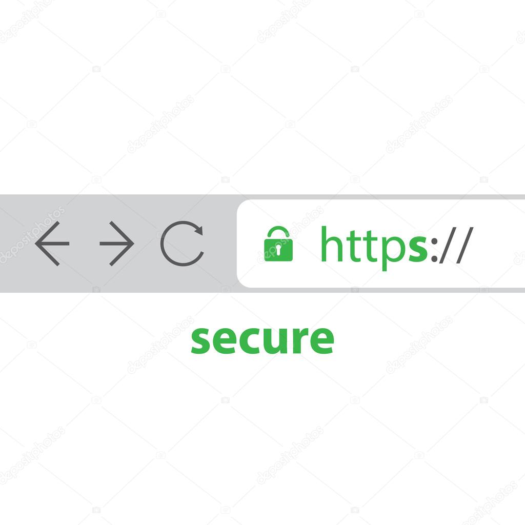 Browser Address Bar Showing Https Protocol - Secure Browsing and Connections Trend