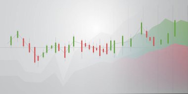 Çizelgelerle Hisse Senedi Tasarımı, Vektör İllüstrasyonu