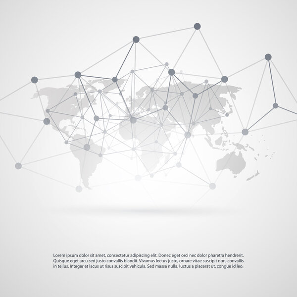 Global Networks - EPS10 Vector Illustration for Your Business