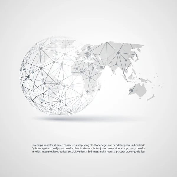Küresel sendika ağları - Eps10 vektör işletmeniz için