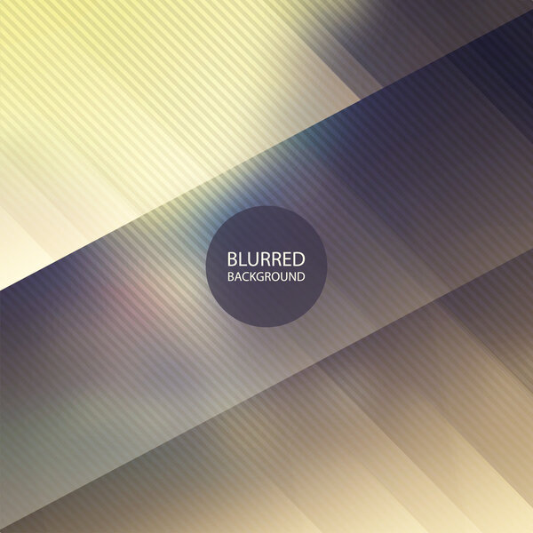 Abstract Striped Background with Colorful Blurred Image