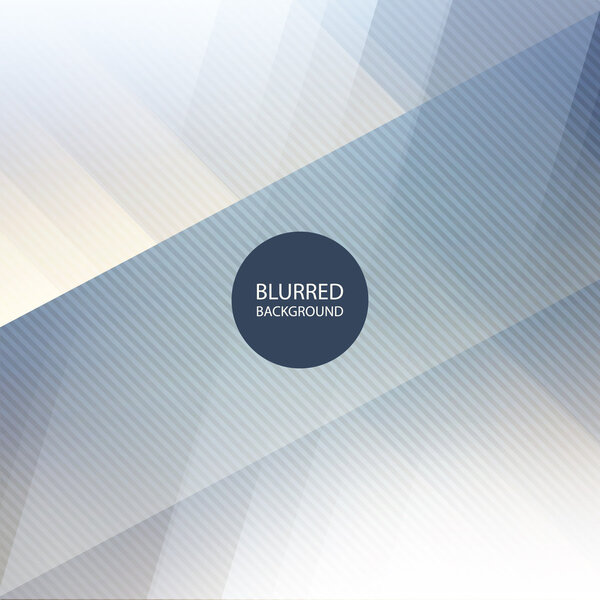 Abstract Blue and White Background Design with Blurred Image Pattern