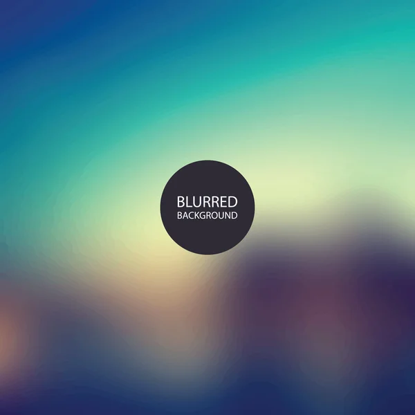 アブストラクト背景- Blurred Image - Sunset — ストックベクタ