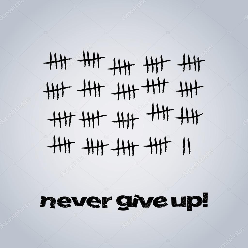 Never Give Up - Concept Design Background