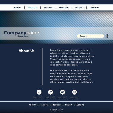 Web sitesi şablonu işletmeniz için