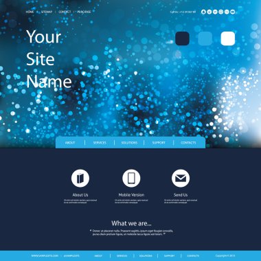 Web sitesi şablonu işletmeniz için