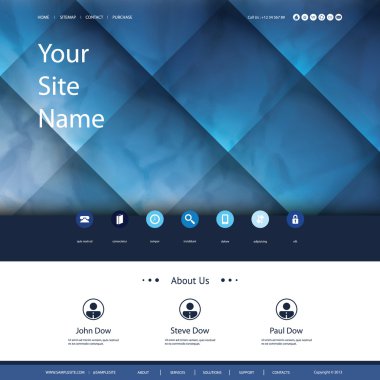 Web sitesi şablonu işletmeniz için