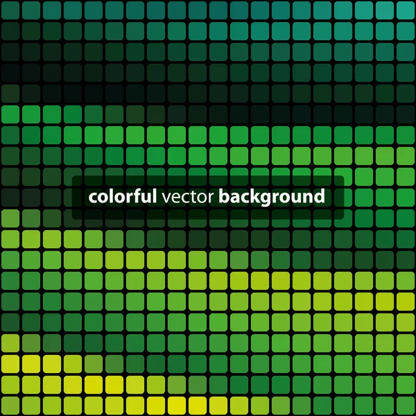 Mosaico abstracto Azulejos cuadrados Textura Fondo — Vector de stock
