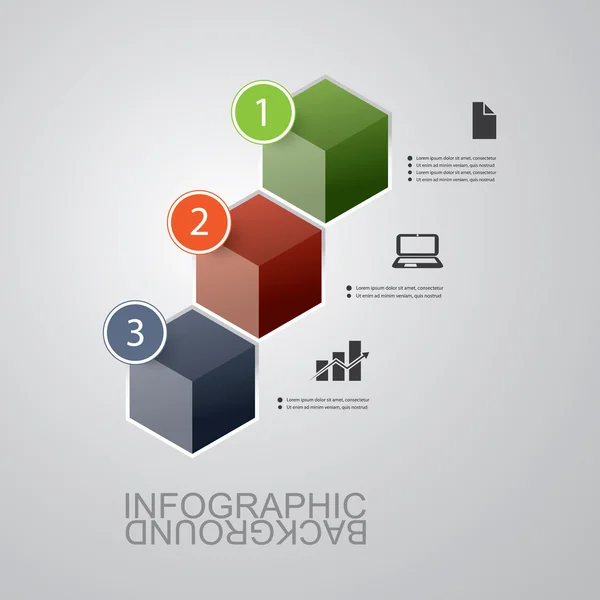 Design de infográficos — Vetor de Stock