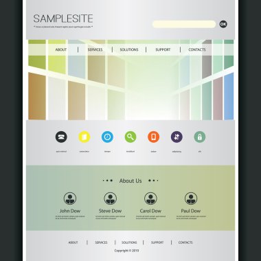 Web sitesi şablonu işletmeniz için