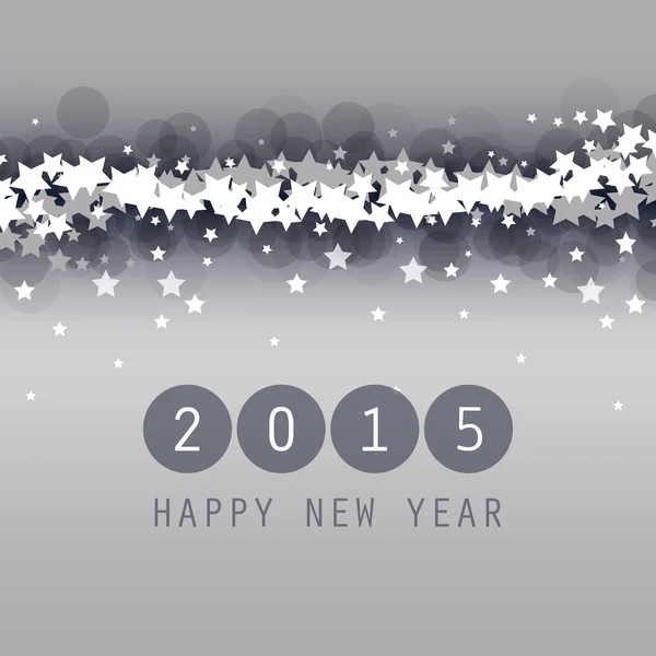 Nieuwjaarskaart, dekking of achtergrond template - 2015 — Stockvector