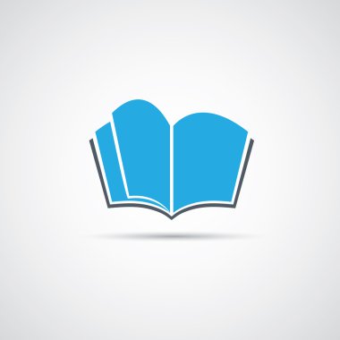 Kitap veya Not defteri simgesi tasarım