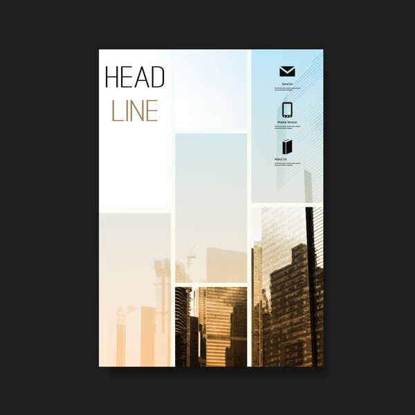 Проектирование листовок или обложек - Бизнес
