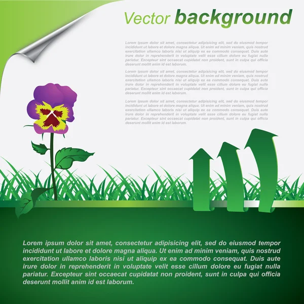 Fond vectoriel eco — Image vectorielle