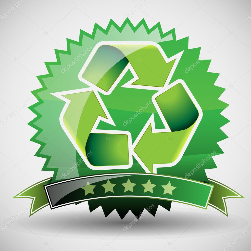 Illustration of Recycling Label - Five Star Guarantee