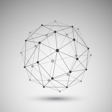 ağlar - dünya tasarım, bağlantılı çizgi altyapı, en az Internet, programlama, sosyal ağ, bilgi akışı, bilim veya iletişim kavramı, web şablonu