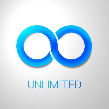 Unlimited Symbol Icon Design clipart