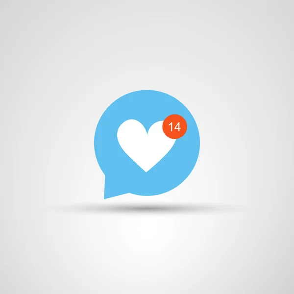 Icône Design - Je t'aime - Valentines Day Design Concept — Image vectorielle