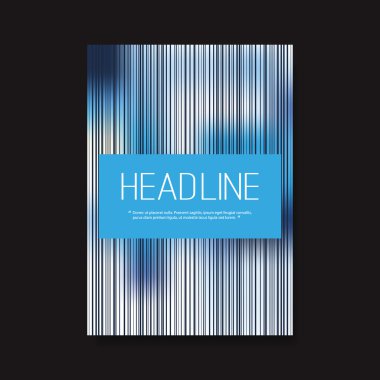 çizgili arka plan afiş veya kapak tasarımı