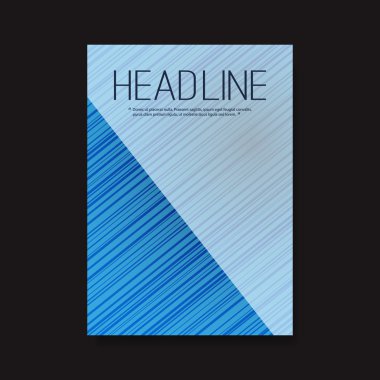 çizgili arka plan afiş veya kapak tasarımı