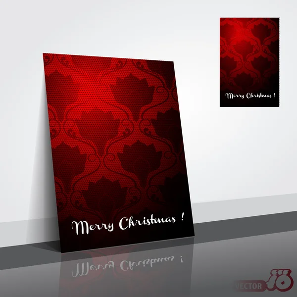 Christmas Flyer or Cover Design — Stock Vector