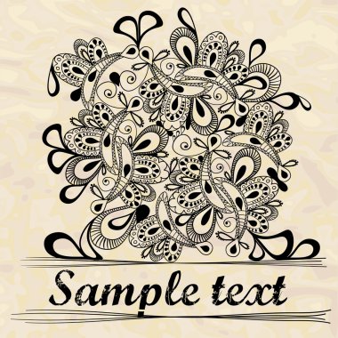 çiçek desenli arka plan