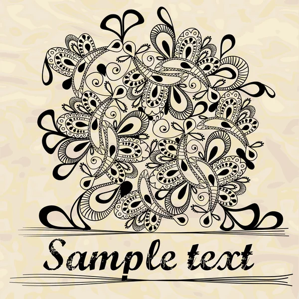 çiçek desenli arka plan