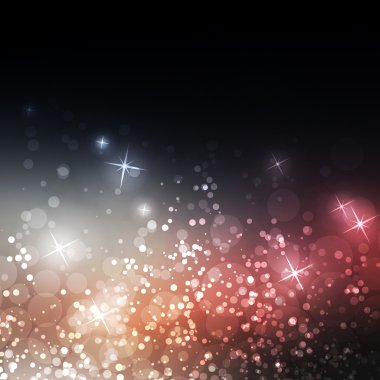 Parlak kapak tasarım şablonu ile bulanık arka plan