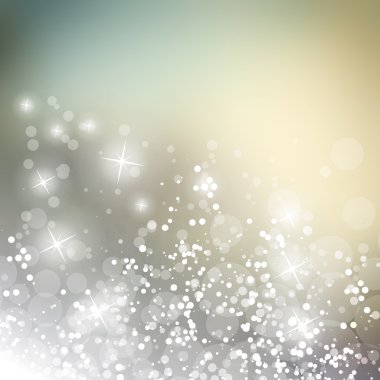 Parlak kapak tasarım şablonu ile soyut arka plan bulanık Noel, yeni yıl tasarımları için