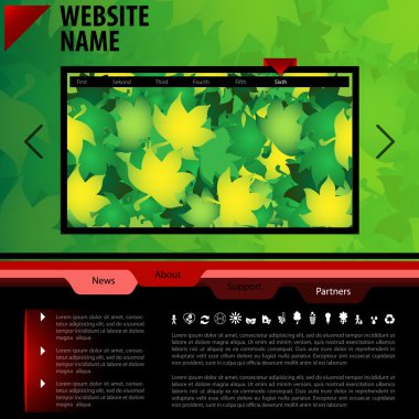 Eko Web sitesi şablonu