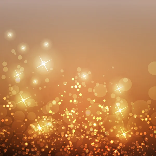 Sparkling Cover Design Template with Abstract Blurred Background - Cover to Christmas, New Year or Other Designs — ストックベクタ