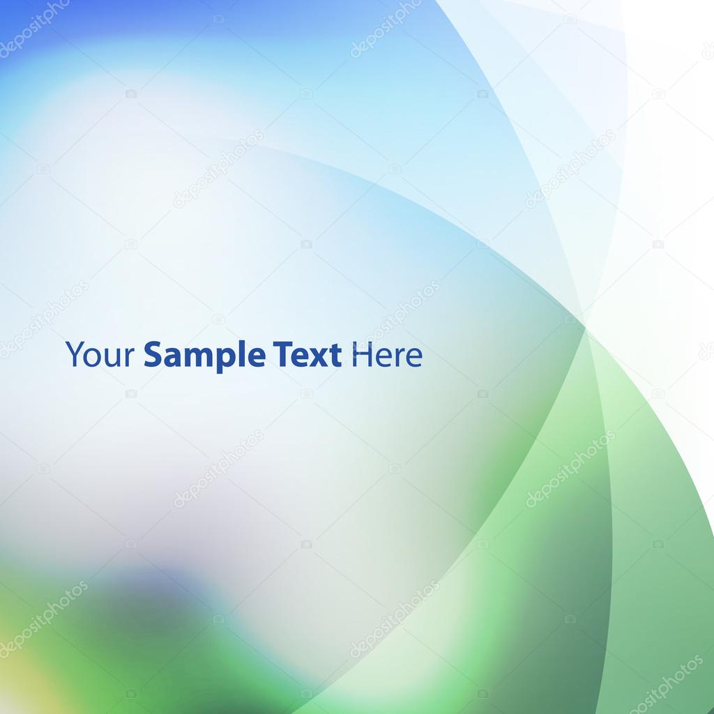 Abstract Background Template With Transparent Layers