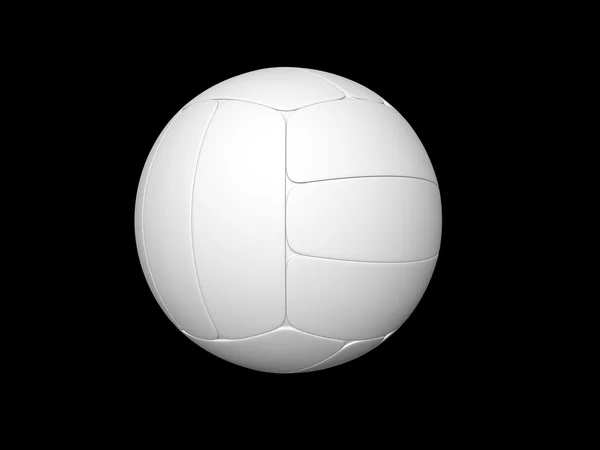 Voleibol blanco - 3D renderizado — Foto de Stock