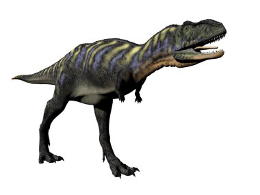 aucasaurus dinozor - 3d render