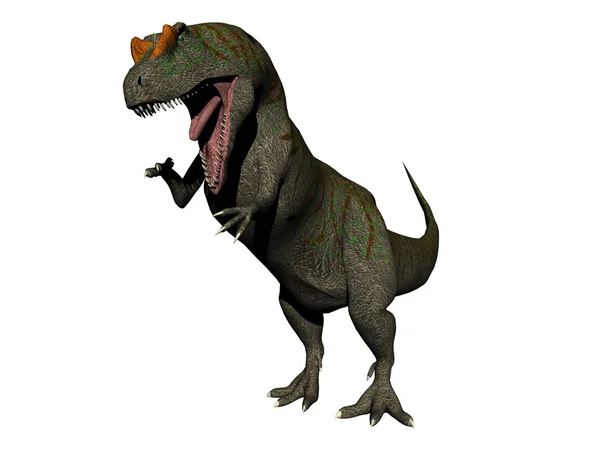 Dinossauro allosaurus - 3d render — Fotografia de Stock