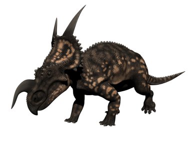 einiosaurus dinozor - 3d render