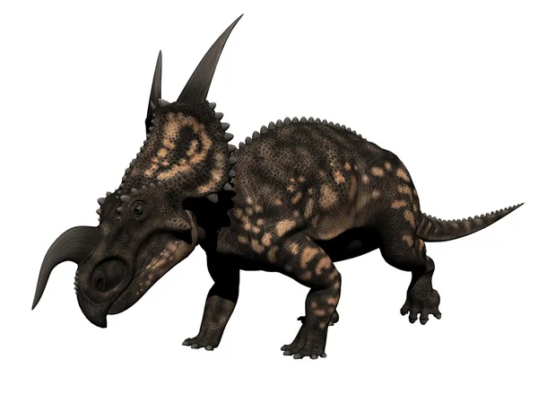 Dinosaurio Einiosaurus - 3D render — Foto de Stock