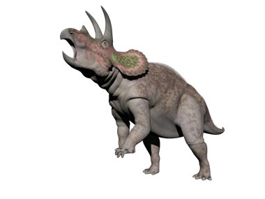 Triceratops dinozor - 3d render