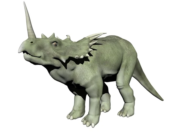 Styracosaurus dinosaurus - 3d vykreslení — Stock fotografie