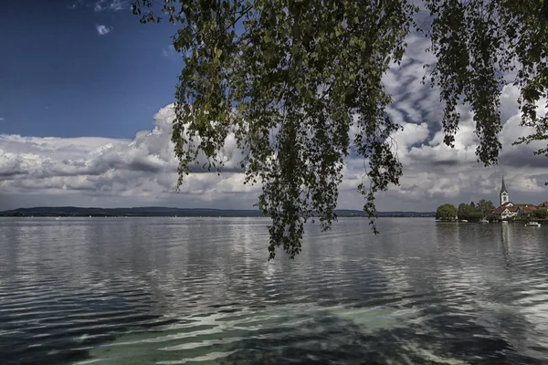 Berlingen im thurgau, schweiz — Stockfoto