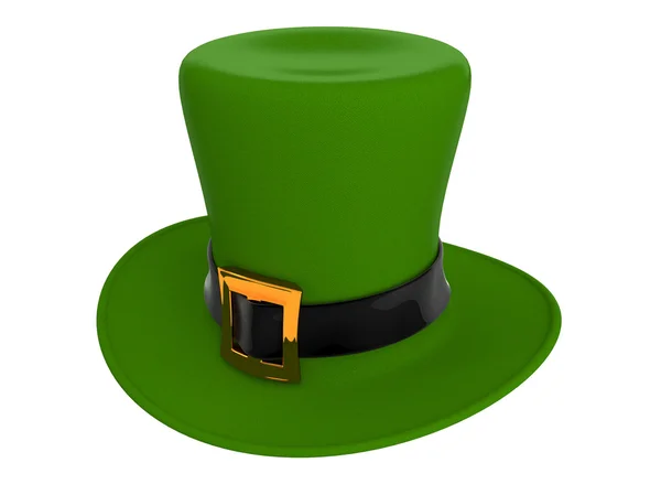Ggreen kapelusz kobold — Zdjęcie stockowe