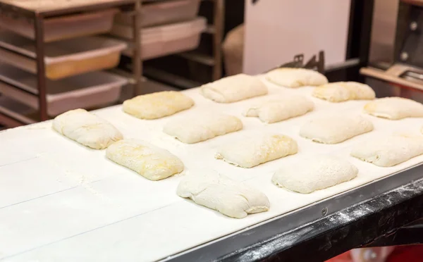 Raw Dough on the board — Stock Photo, Image