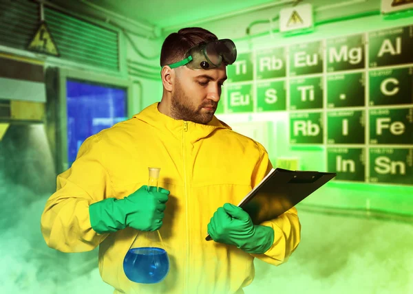 Man meth koken — Stockfoto