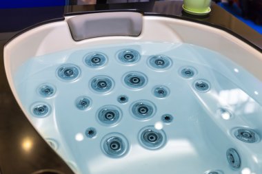 Close up view of Hot tub clipart