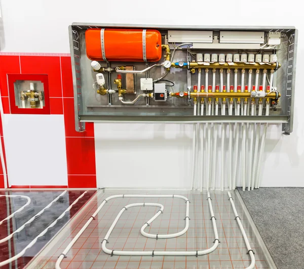 Heating floor system — Stock Photo, Image